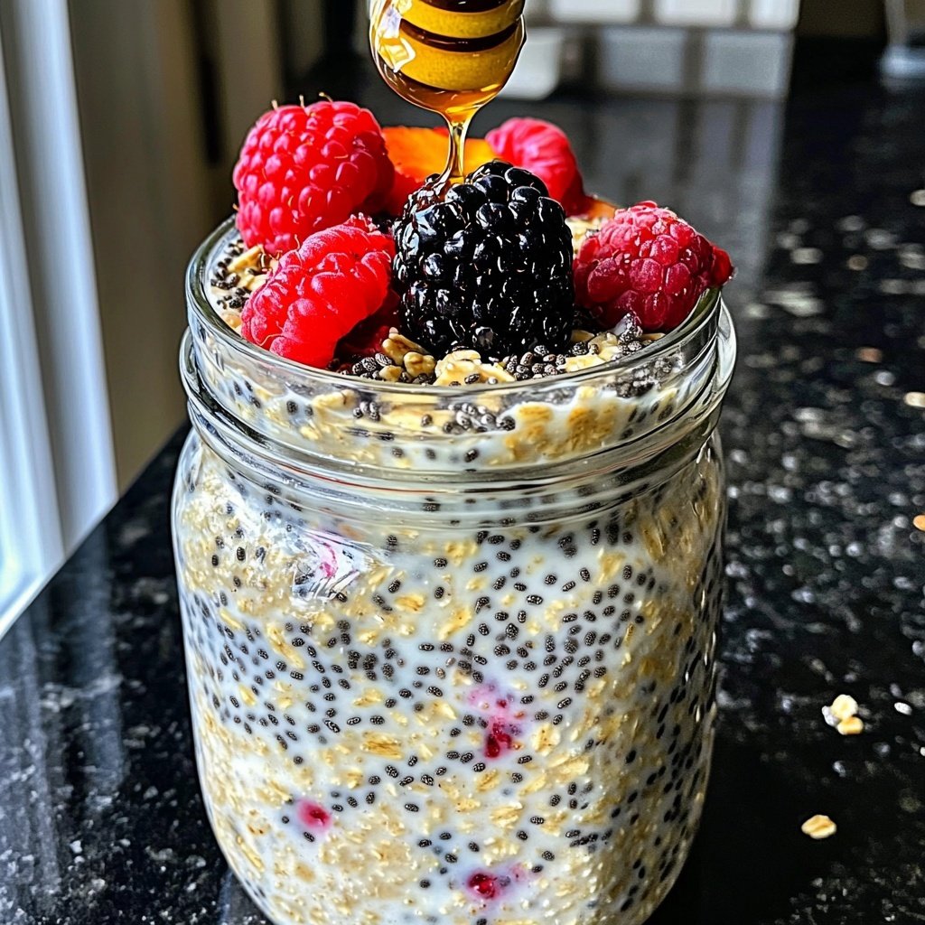 Healthy Overnight Oats for Breakfast