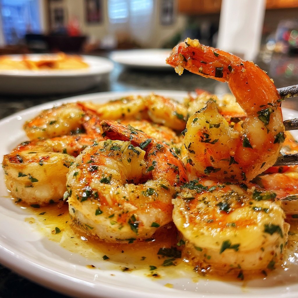 Baked Garlic Shrimp