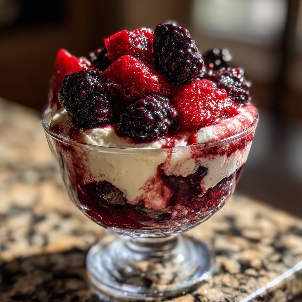 Berry Parfaits for Valentine’s Day