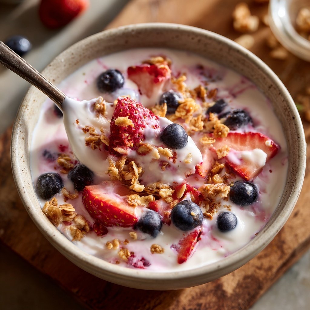 Berry Yogurt Breakfast Bowls