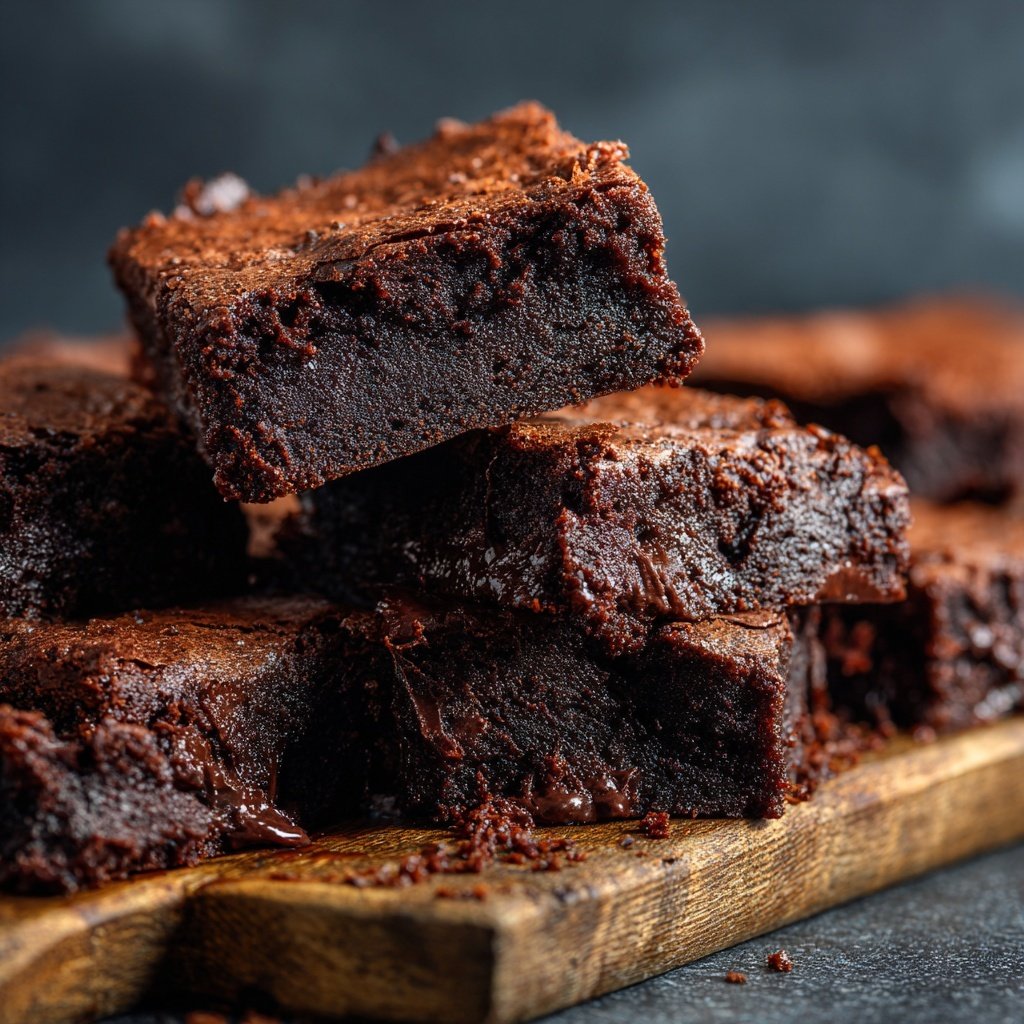 Cottage Cheese Brownies with Espresso