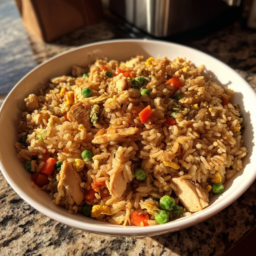 Homemade Chicken Fried Rice