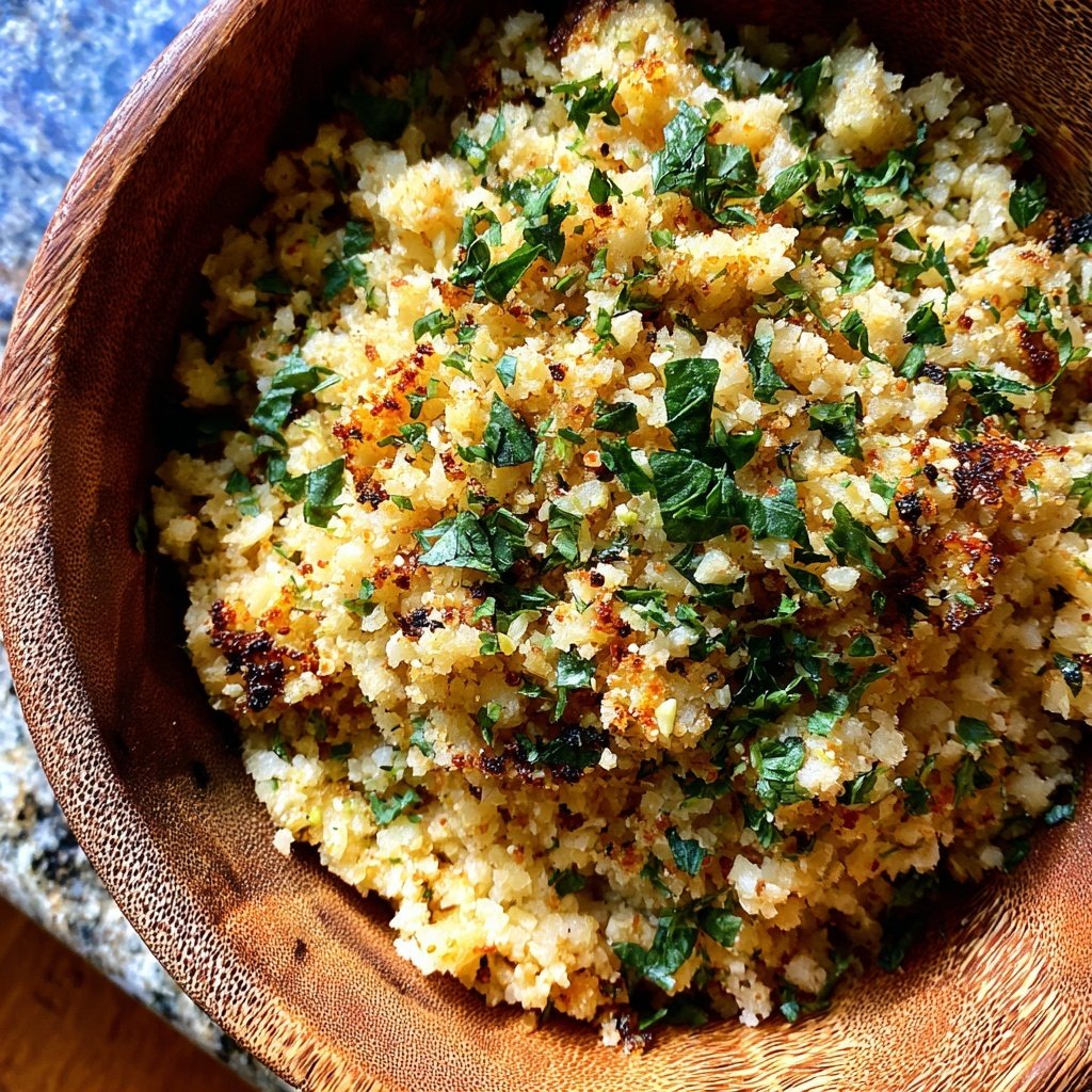 Smoky Roasted Cauliflower Rice