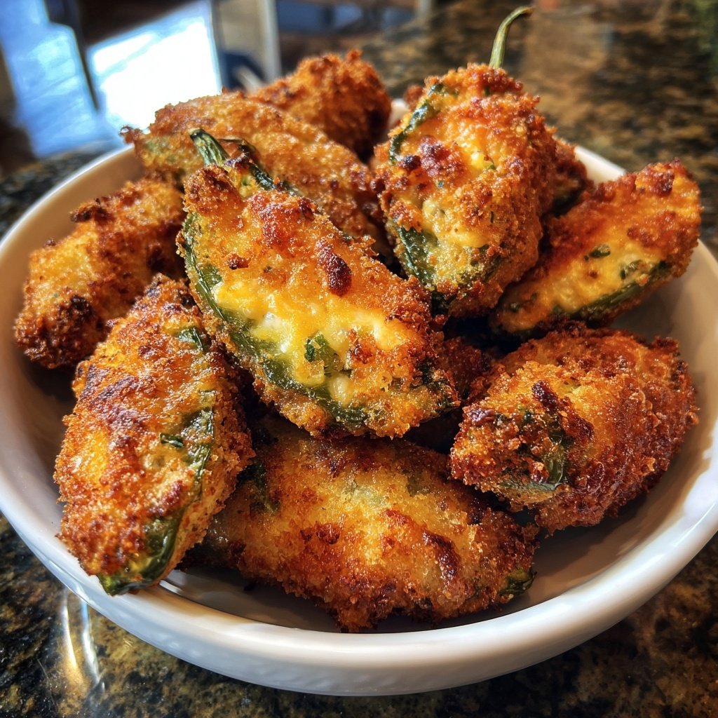 Jalapeno Poppers with Corn and Cheese