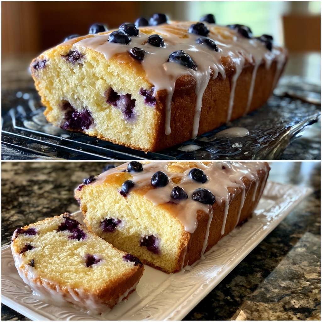 Blueberry Lemon Breakfast Bread