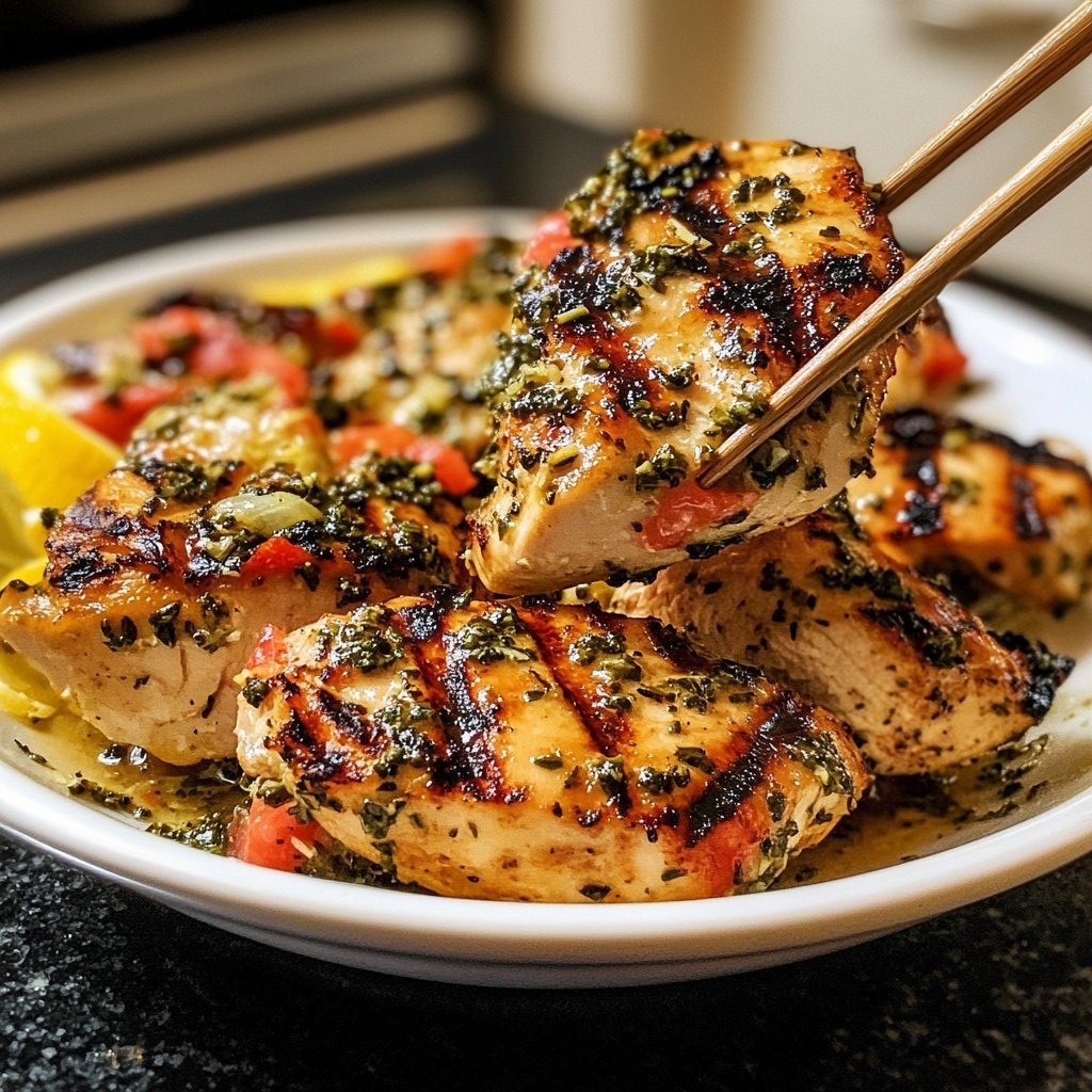 Grilled Lemon Herb Chicken Bowl