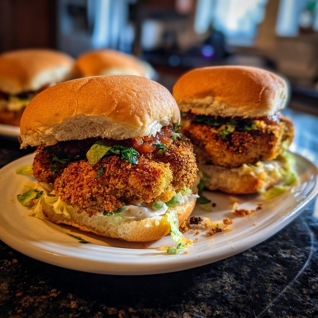 Easy Slider Crispy Cauliflower Sliders
