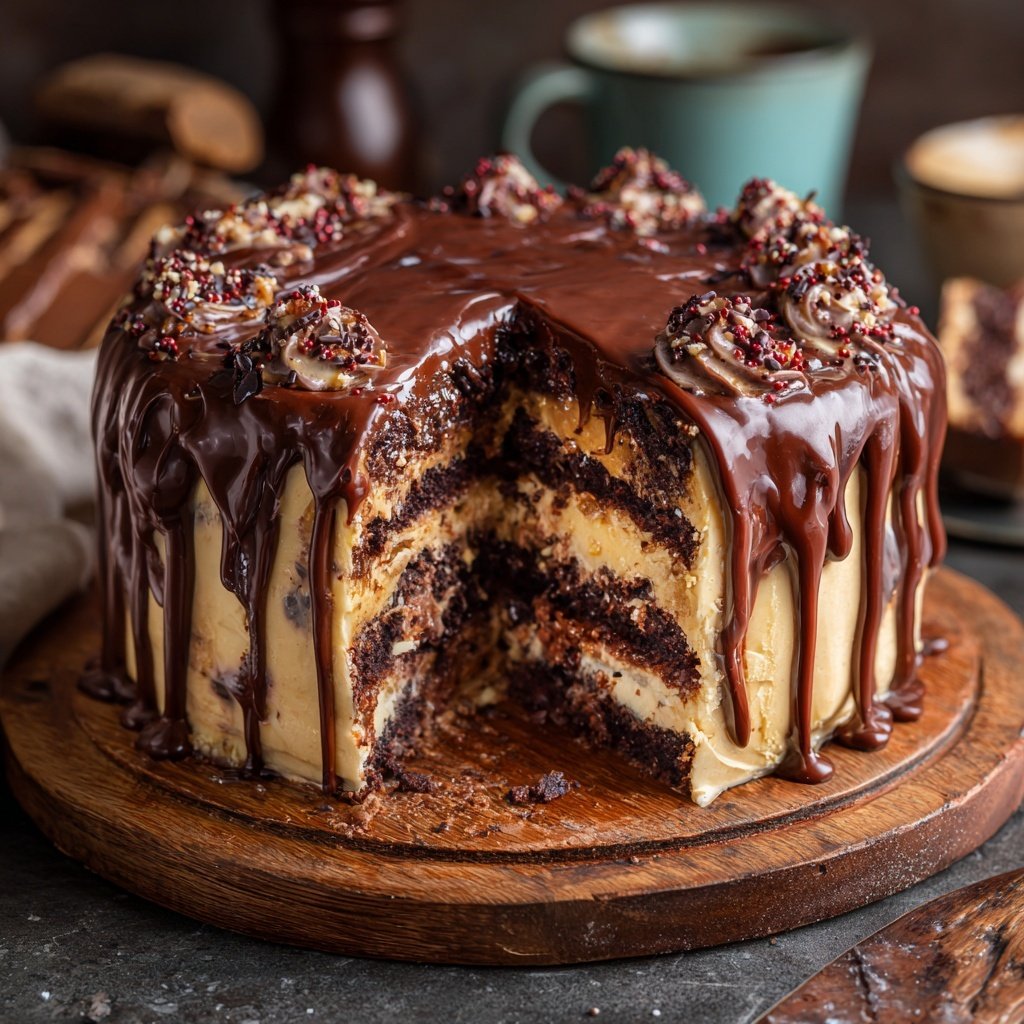 Chocolate Drip Party Cake